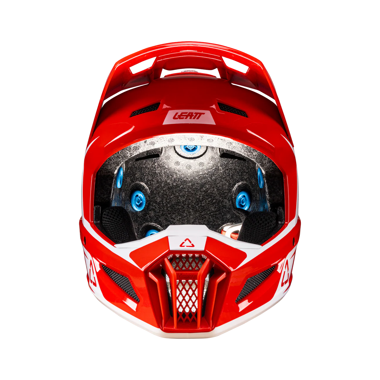 CASCO DE MOTO LEATT 3.5 MÁS ANTIPARRAS 3.5 KIT ROJO