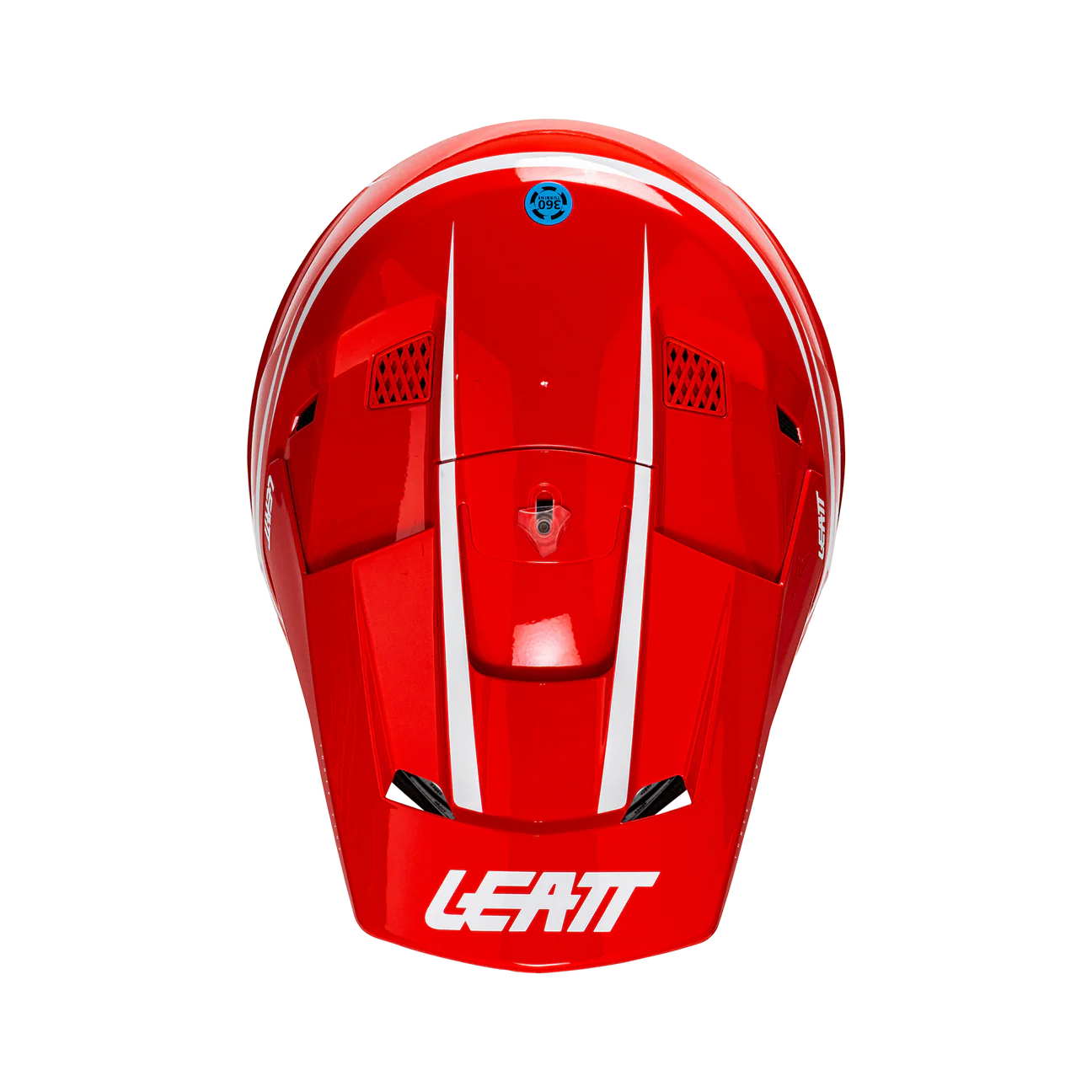 CASCO DE MOTO LEATT 3.5 MÁS ANTIPARRAS 3.5 KIT ROJO