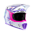 CASCO DE MOTO LEATT 7.5 MÁS ANTIPARRAS 4.5 KIT MORADO