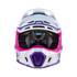 CASCO DE MOTO LEATT 7.5 MÁS ANTIPARRAS 4.5 KIT MORADO