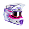CASCO DE MOTO LEATT 7.5 MÁS ANTIPARRAS 4.5 KIT MORADO