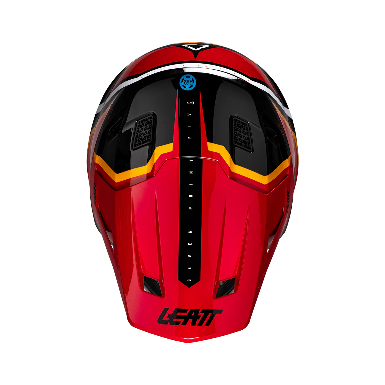 CASCO DE MOTO LEATT 7.5 MÁS ANTIPARRAS 4.5 KIT ROJO