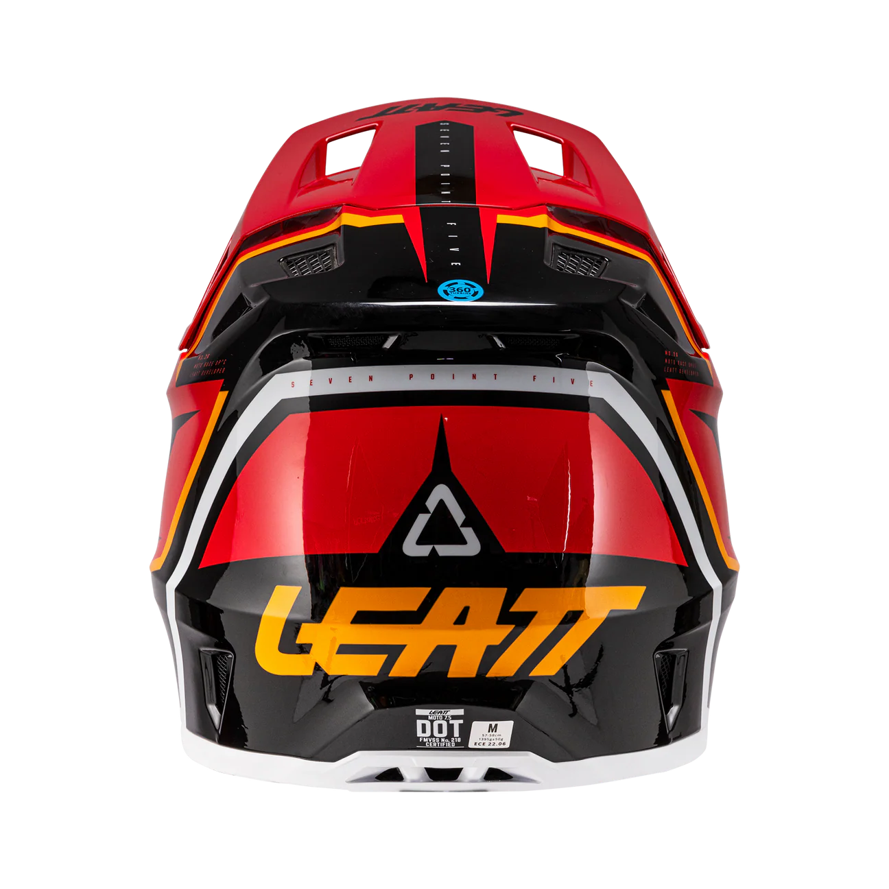 CASCO DE MOTO LEATT 7.5 MÁS ANTIPARRAS 4.5 KIT ROJO