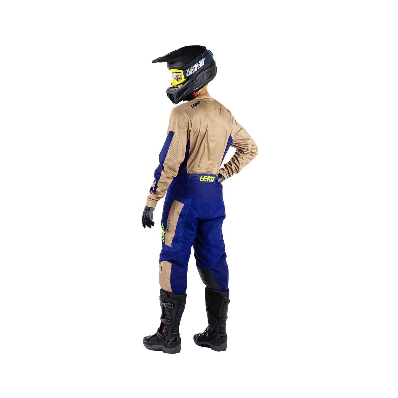 JERSEY MÁS PANTALÓN LEATT PARA MOTO 3.5 RIDE KIT BROWN