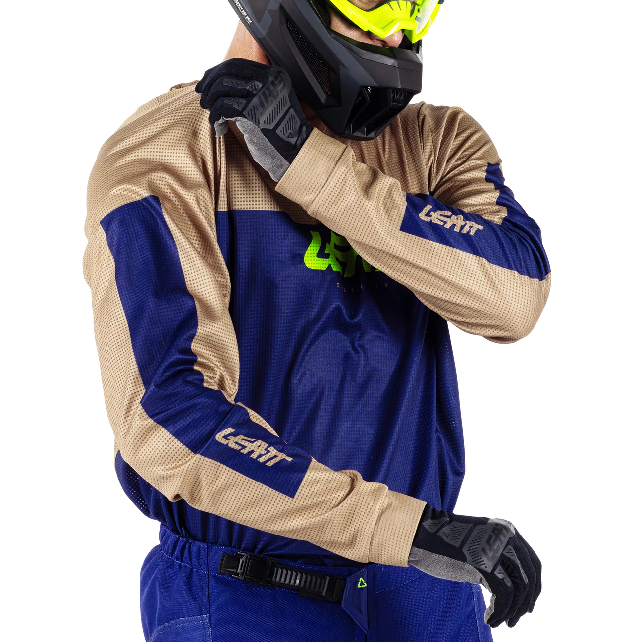 JERSEY MÁS PANTALÓN LEATT PARA MOTO 3.5 RIDE KIT BROWN
