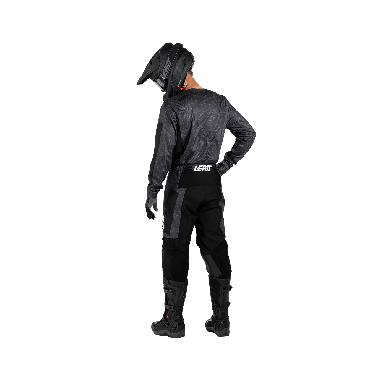 JERSEY MÁS PANTALÓN LEATT PARA MOTO 3.5 RIDE KIT NEGRO