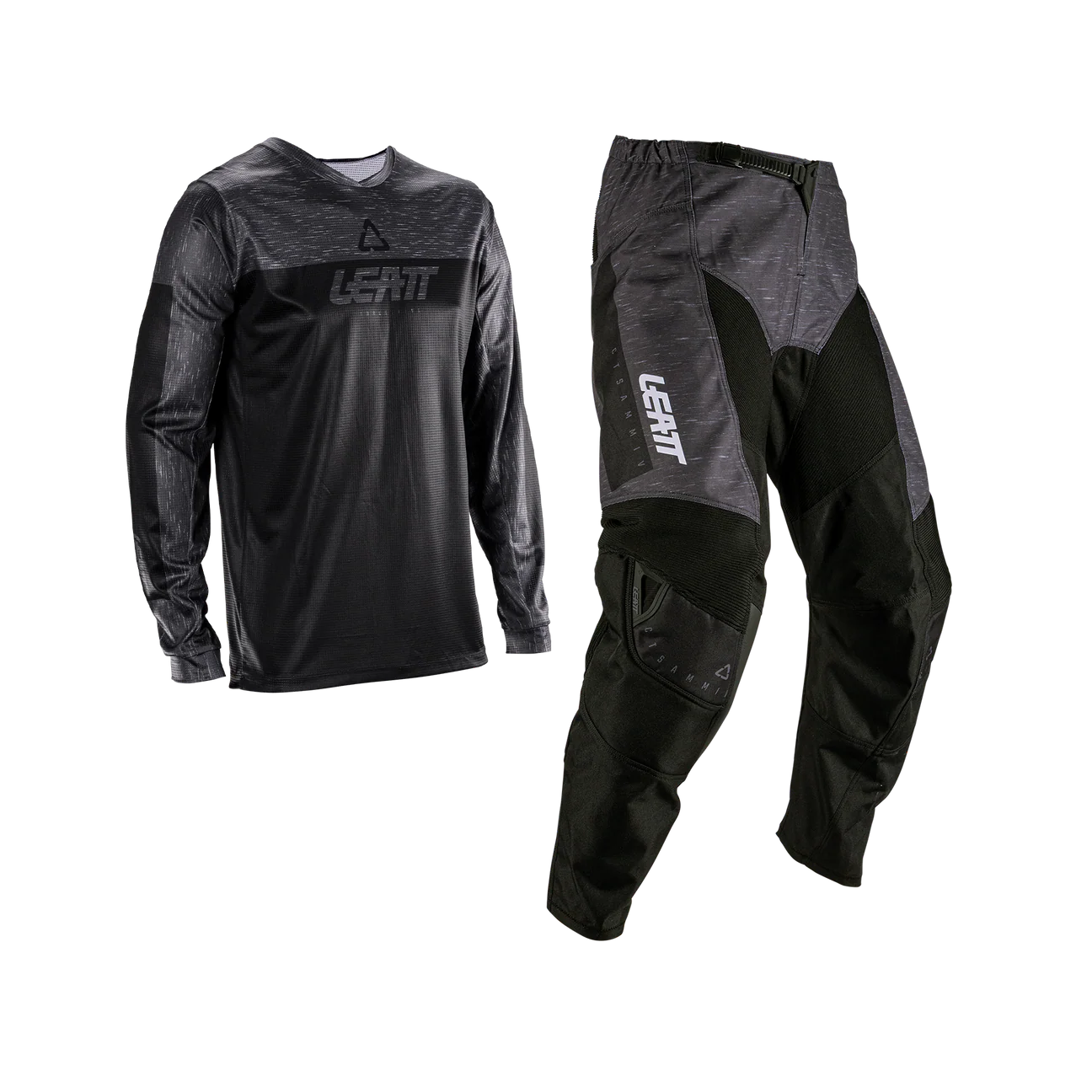 JERSEY MÁS PANTALÓN LEATT PARA MOTO 3.5 RIDE KIT NEGRO