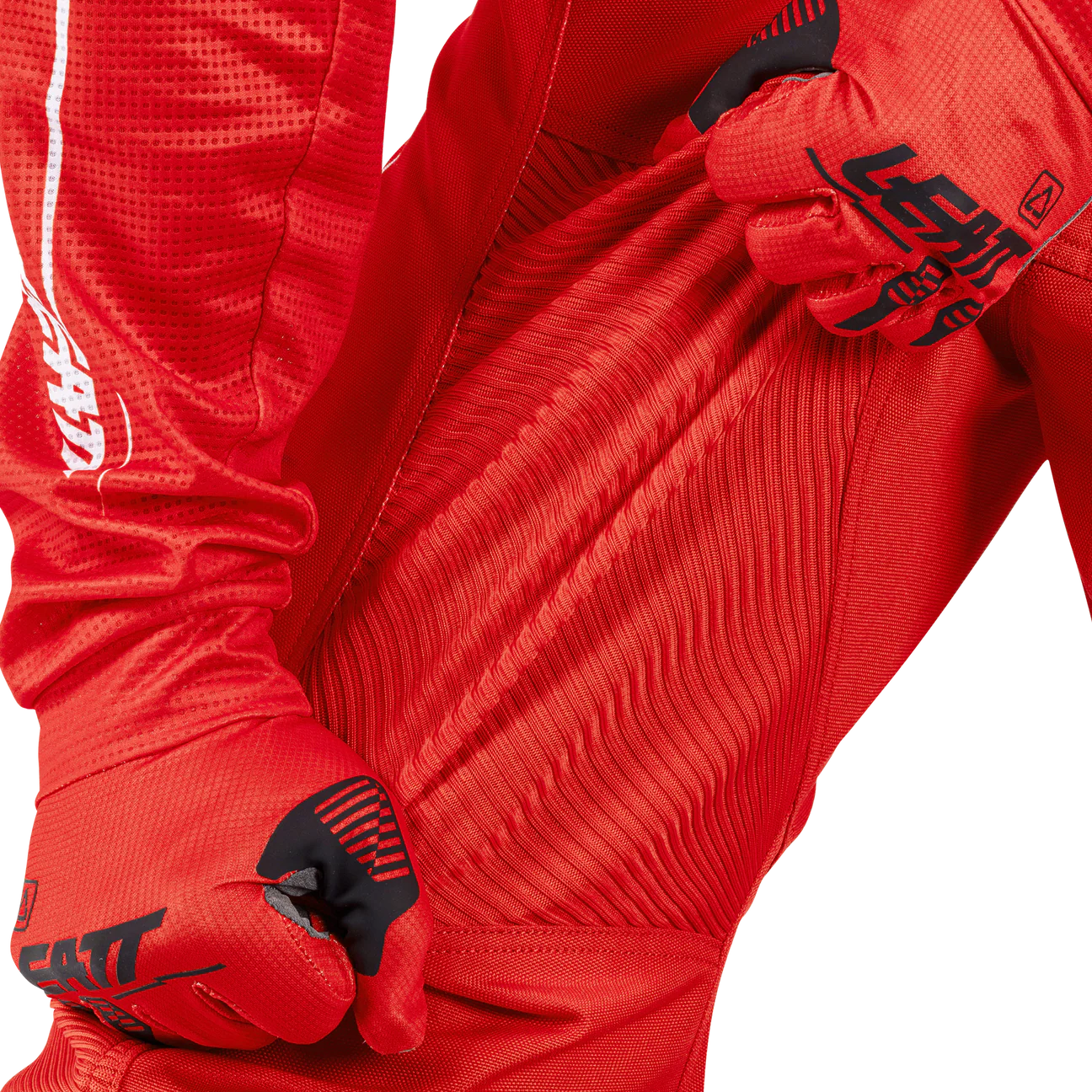 JERSEY MÁS PANTALÓN LEATT PARA MOTO 3.5 RIDE KIT ROJO