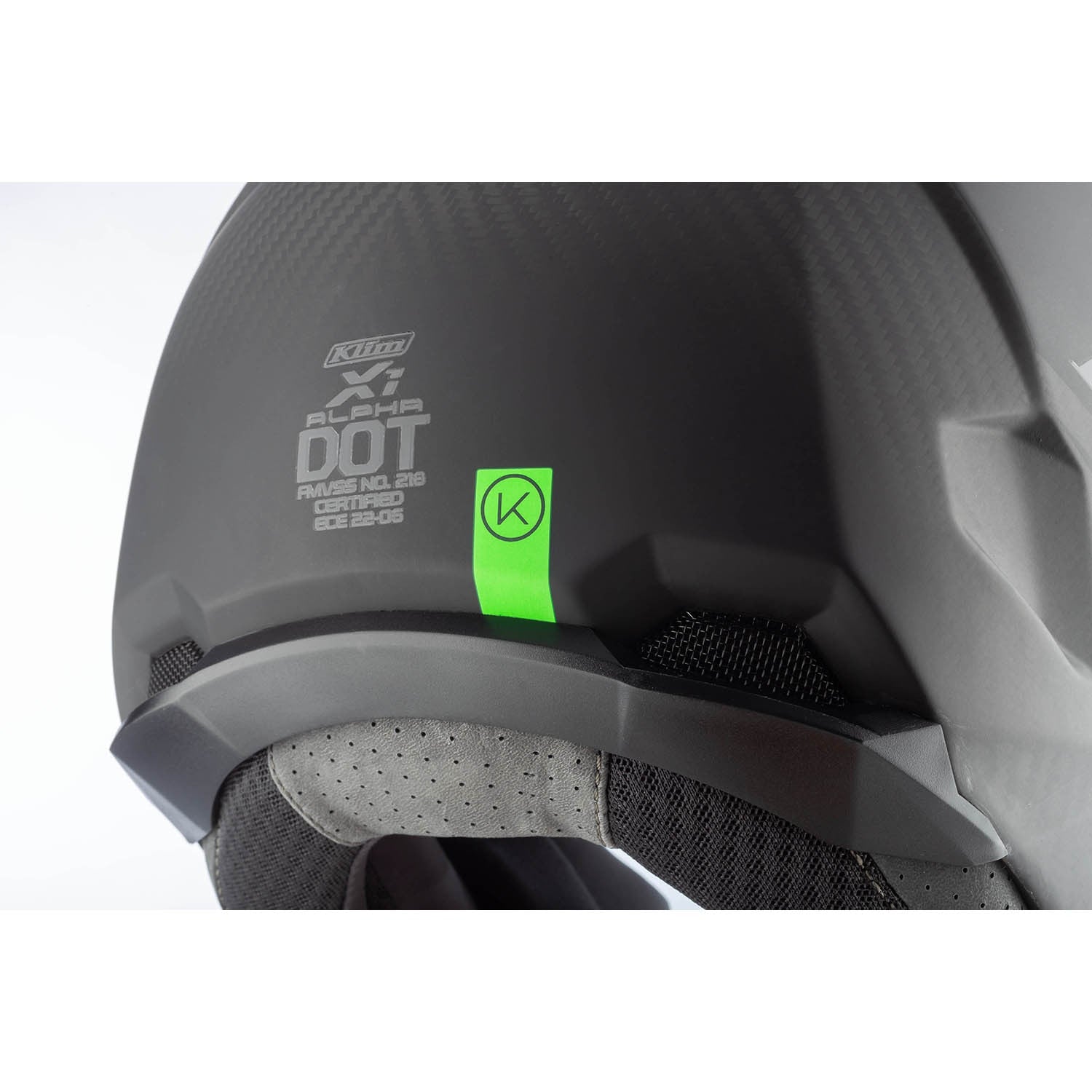 CASCO DE MOTO KLIM X1 ALPHA ECE/DOT | CARBON MATTE BLACK