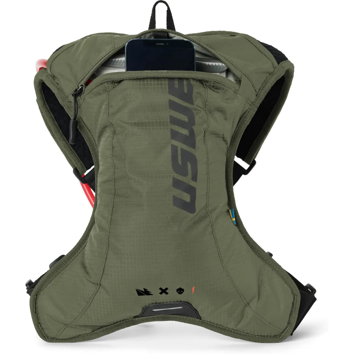 USWE OUTLANDER MOTO 2 BLACK HYDRATION BACKPACK 