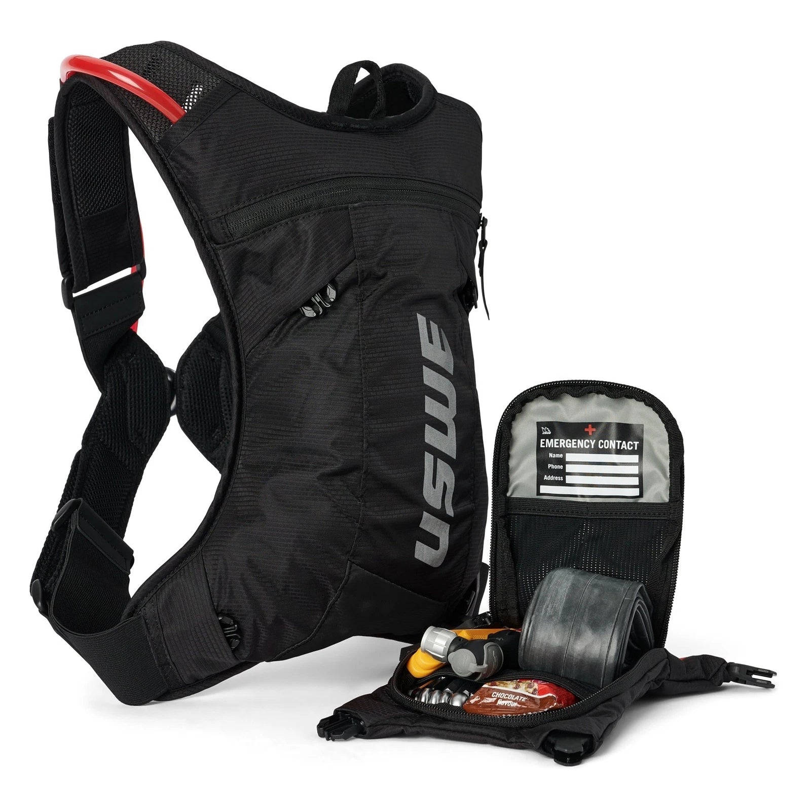 MOCHILA DE HIDRATACIÓN USWE MTB HYDRO 3L BLACK