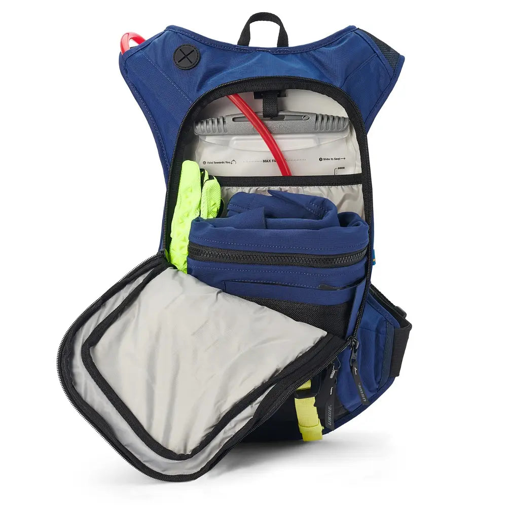 USWE HYDRO MOTO 12L BLUE HYDRATION BACKPACK
