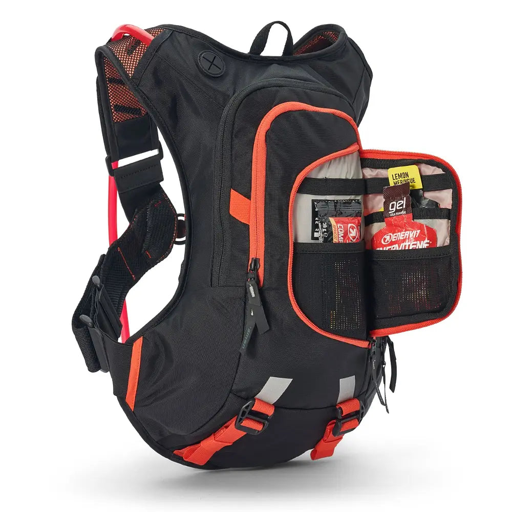 MOCHILA DE HIDRATACIÓN USWE HYDRO MOTO 12L NARANJO