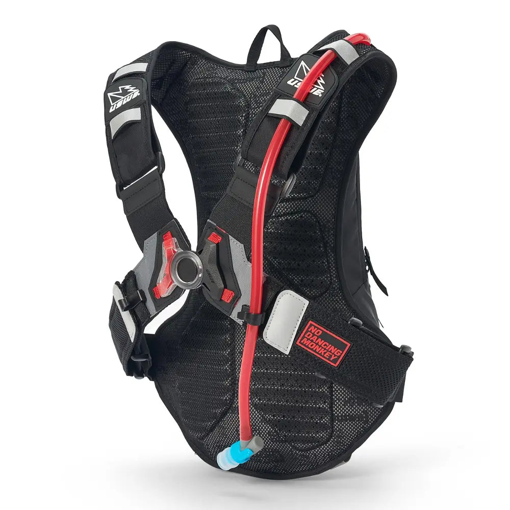 MOCHILA DE HIDRATACIÓN USWE MOTO HYDRO 8L NEGRA