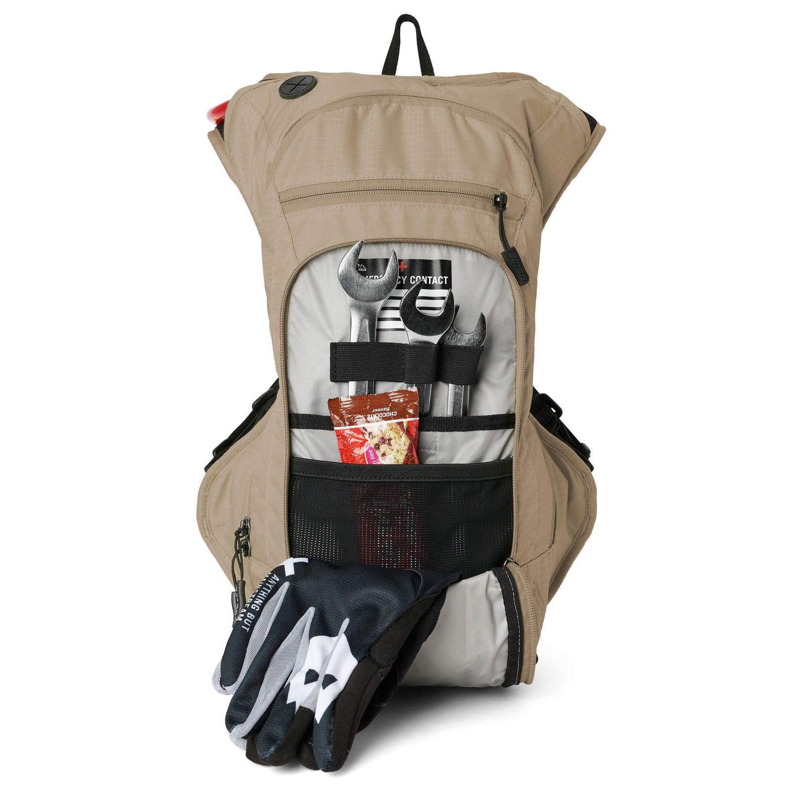 USWE MOTO OUTLANDER 9L SAND HYDRATION BACKPACK