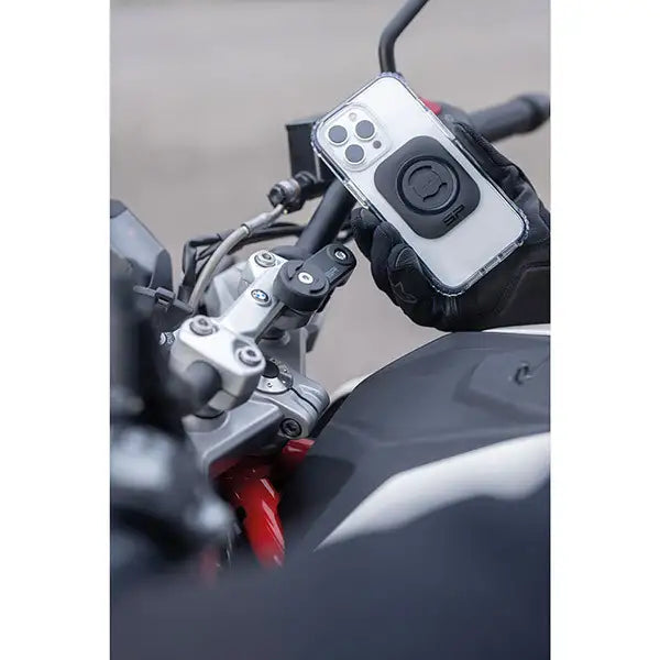 CELL PHONE MOUNT KIT FOR MOTORCYCLE SP CONNECT MOTO BUNDLE LT SPC+ UNIVERSAL INTERFACE