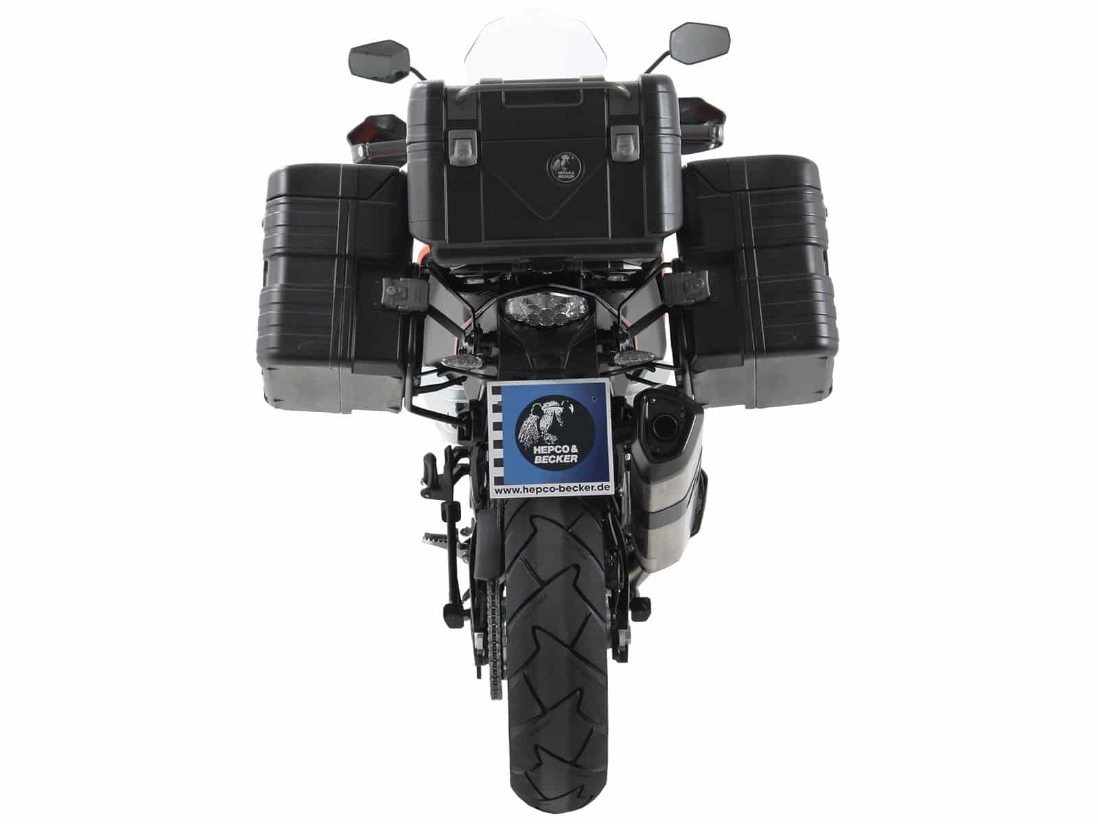 ANCLAJE MALETAS LATERALES PARA KTM 1290 SUPER ADVENTURE (2015-2020) NEGRO HEPCO & BECKER