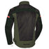 CHAQUETA DE MOTO OXFORD DAKAR D2D AIR GREEN IMPERMEABLE