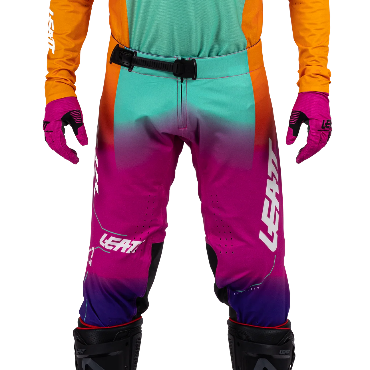 LEATT 5.5 IKS TEAL MOTORCYCLE PANTS