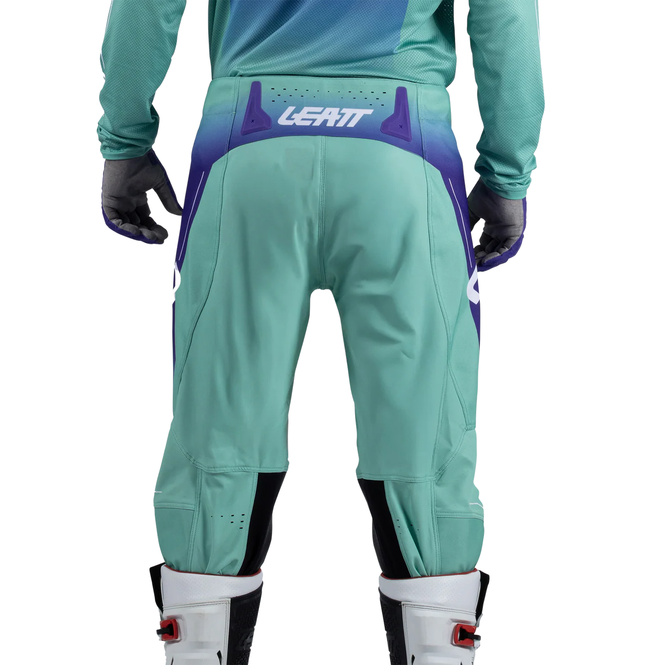 PANTALÓN DE MOTO LEATT 4.5 MORADO