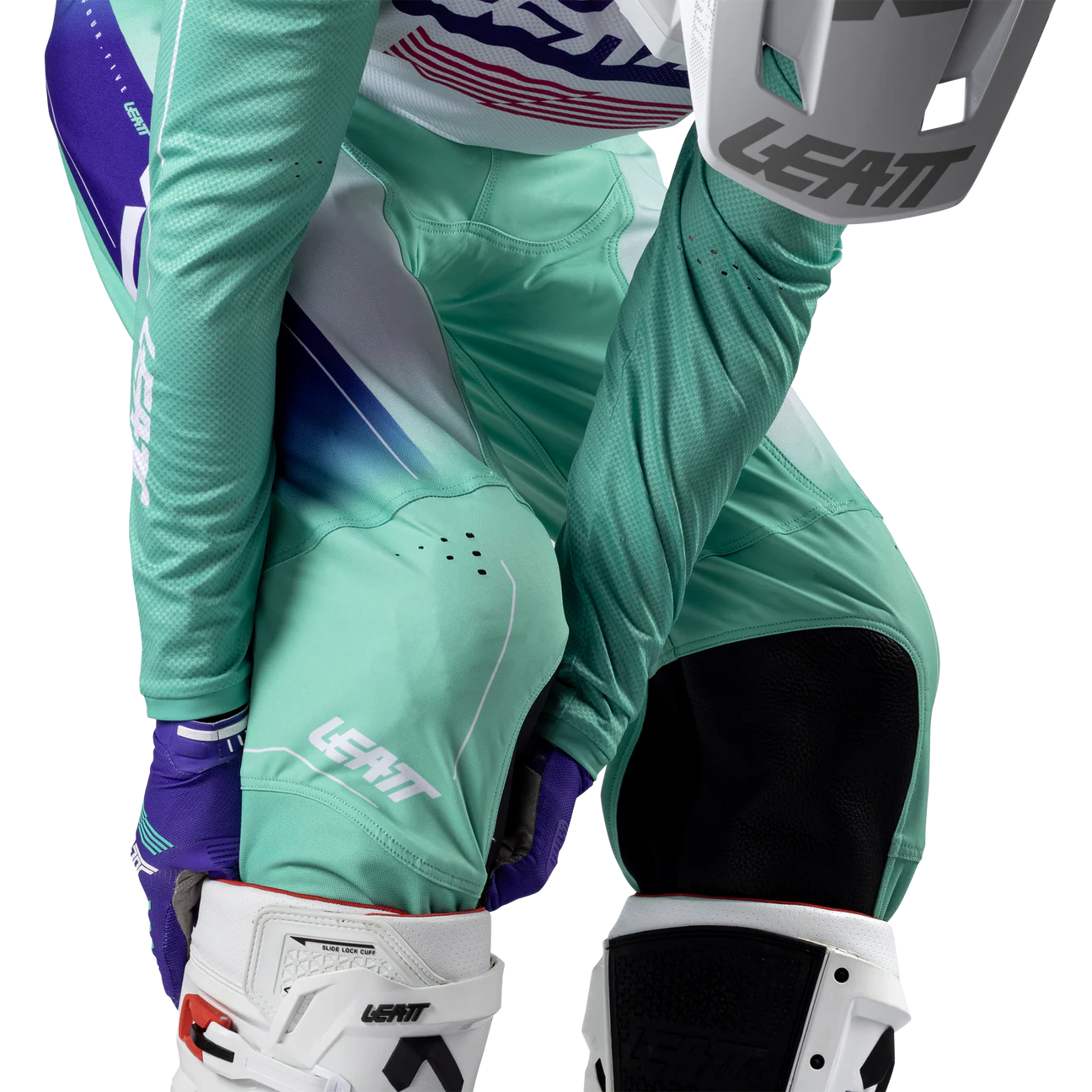 PANTALÓN DE MOTO LEATT 4.5 MORADO