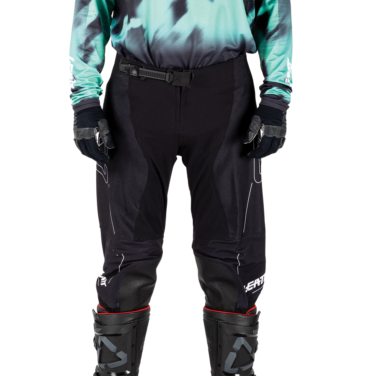 PANTALÓN DE MOTO LEATT 4.5 NEGRO