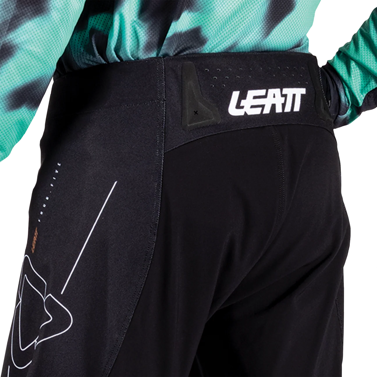 PANTALÓN DE MOTO LEATT 4.5 NEGRO
