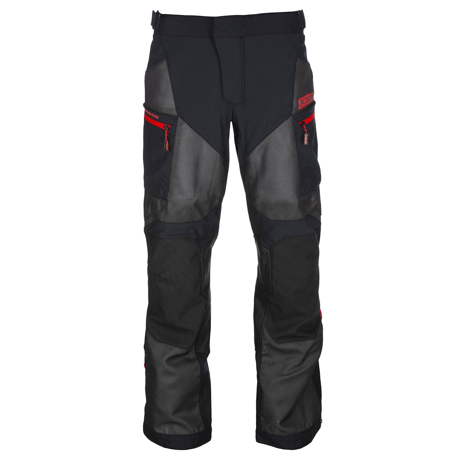 PANTALON DE MOTO KLIM BAJA S4 | BLACK FIERY RED