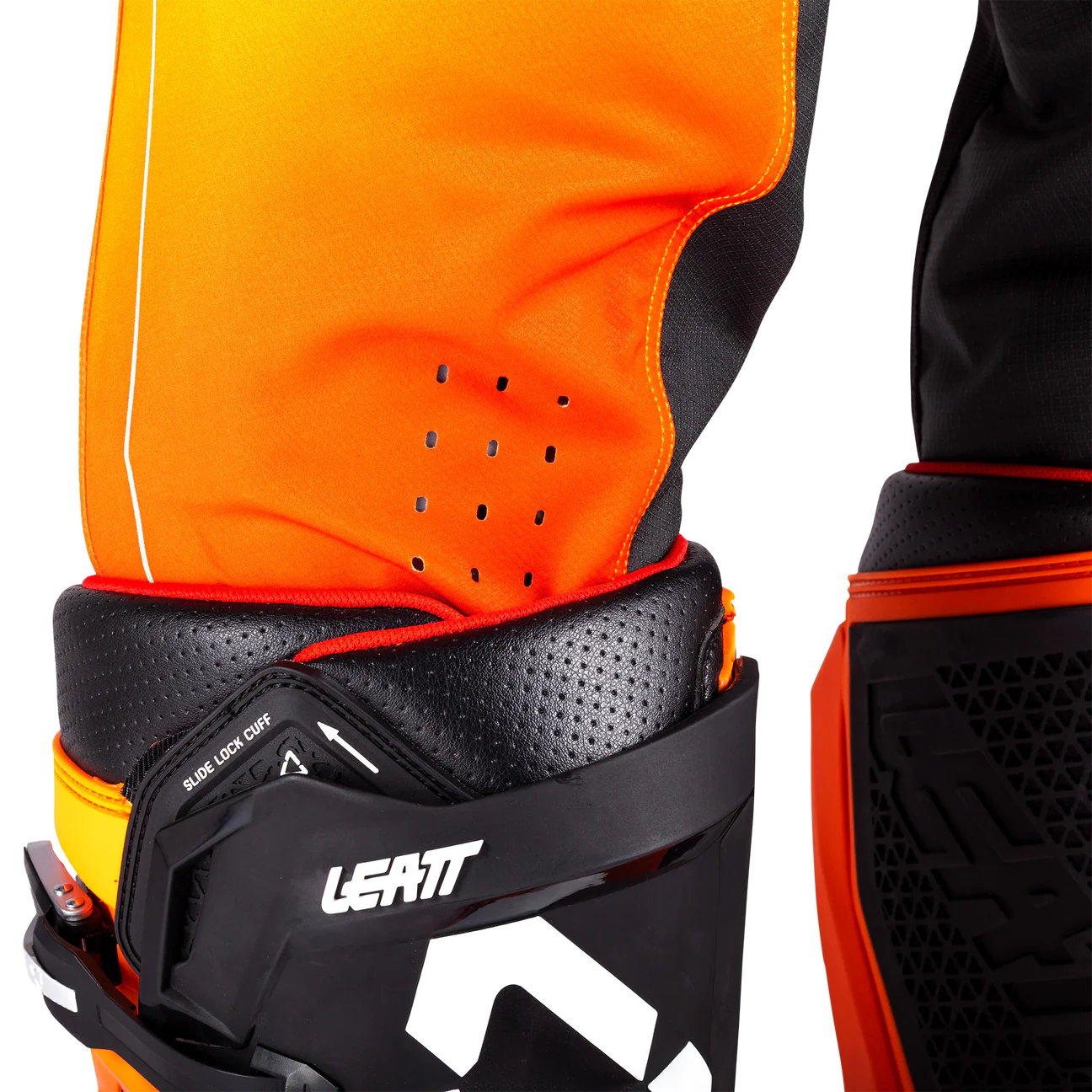 LEATT 5.5 IKS ORANGE MOTORCYCLE PANTS