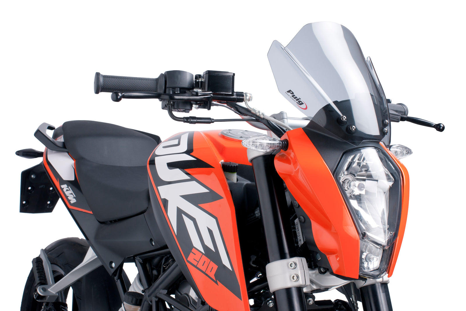 PARABRISAS DE MOTO PUIG TOURING PARA KTM DUKE 125/ 200 SMOKE