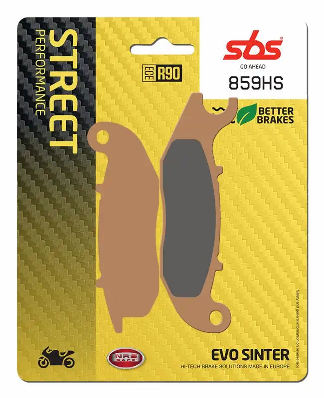 SBS 700HS MOTORCYCLE FRONT BRAKE PADS