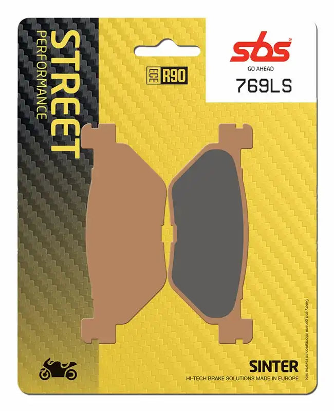 PASTILLAS DE FRENO TRASERAS PARA MOTO | SBS 769LS