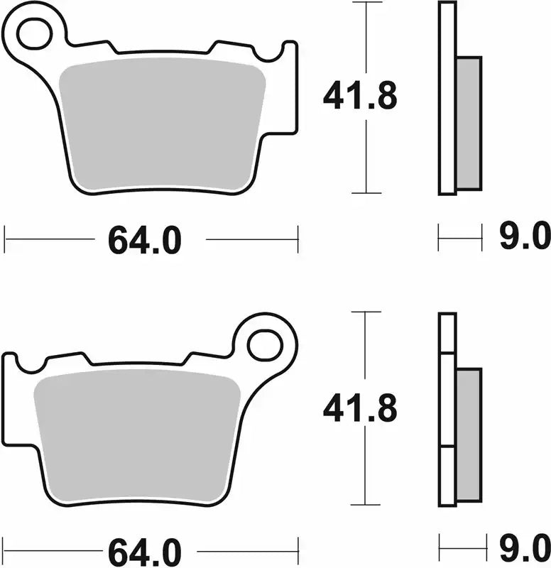 PASTILLAS DE FRENO PARA MOTO | SBS 791RSI