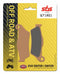 FRONT MOTORCYCLE BRAKE PADS | SBS 671RSI