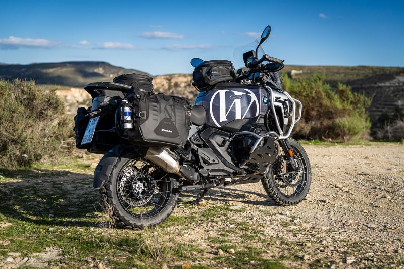 PORTAEQUIPAJES WUNDERLICH X-RACK LIGHT DIRECTLOCK NEGRO PARA BMW R 1300 GS ADVENTURE