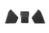 KIT DE PROTECTORES DE TANQUE WUNDERLICH 3 PIEZAS NEGRO BMW F 850 GS ADVENTURE / F 900 GS ADVENTURE