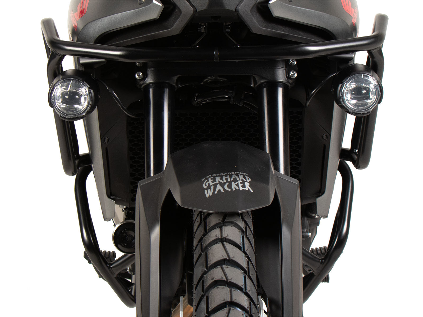 DEFENSA DE MOTOR HEPCO & BECKER PARA HONDA XL 750 TRANSLAP (2025-2026) NEGRA
