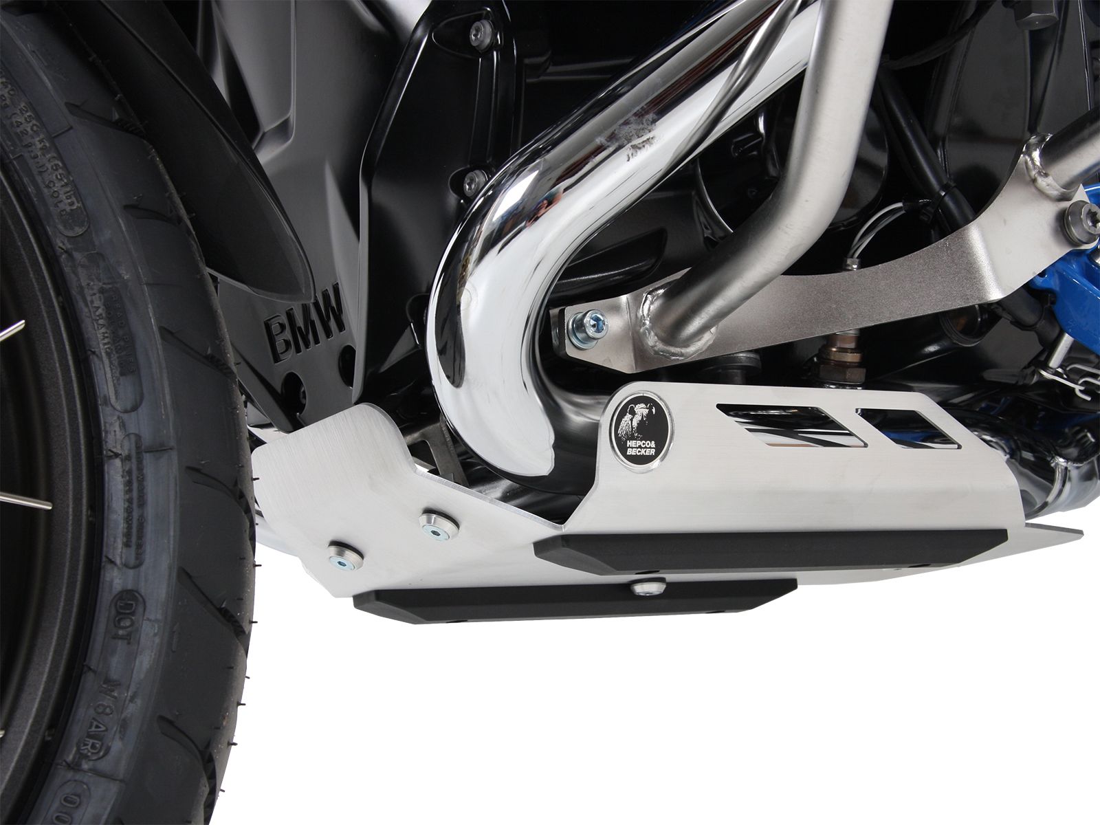 CUBRE CARTER PARA BMW R 1200 GS LC (2013-2018) SILVER HEPCO & BECKER
