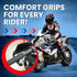 PUÑOS ANTIVIBRACIÓN PARA MOTO GRIP PUPPY NEGROS