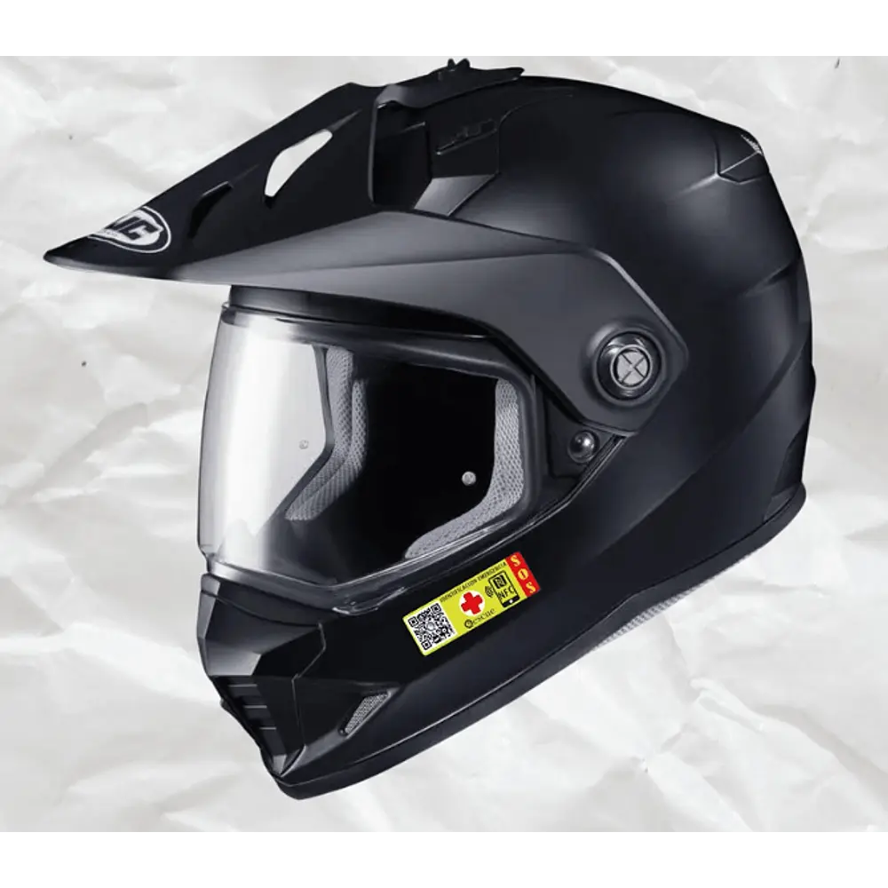 SET IDENTIFICACIÓN EMERGENCIA QRESCUE 2 UNIDADES (GRIS/AMARILLO)