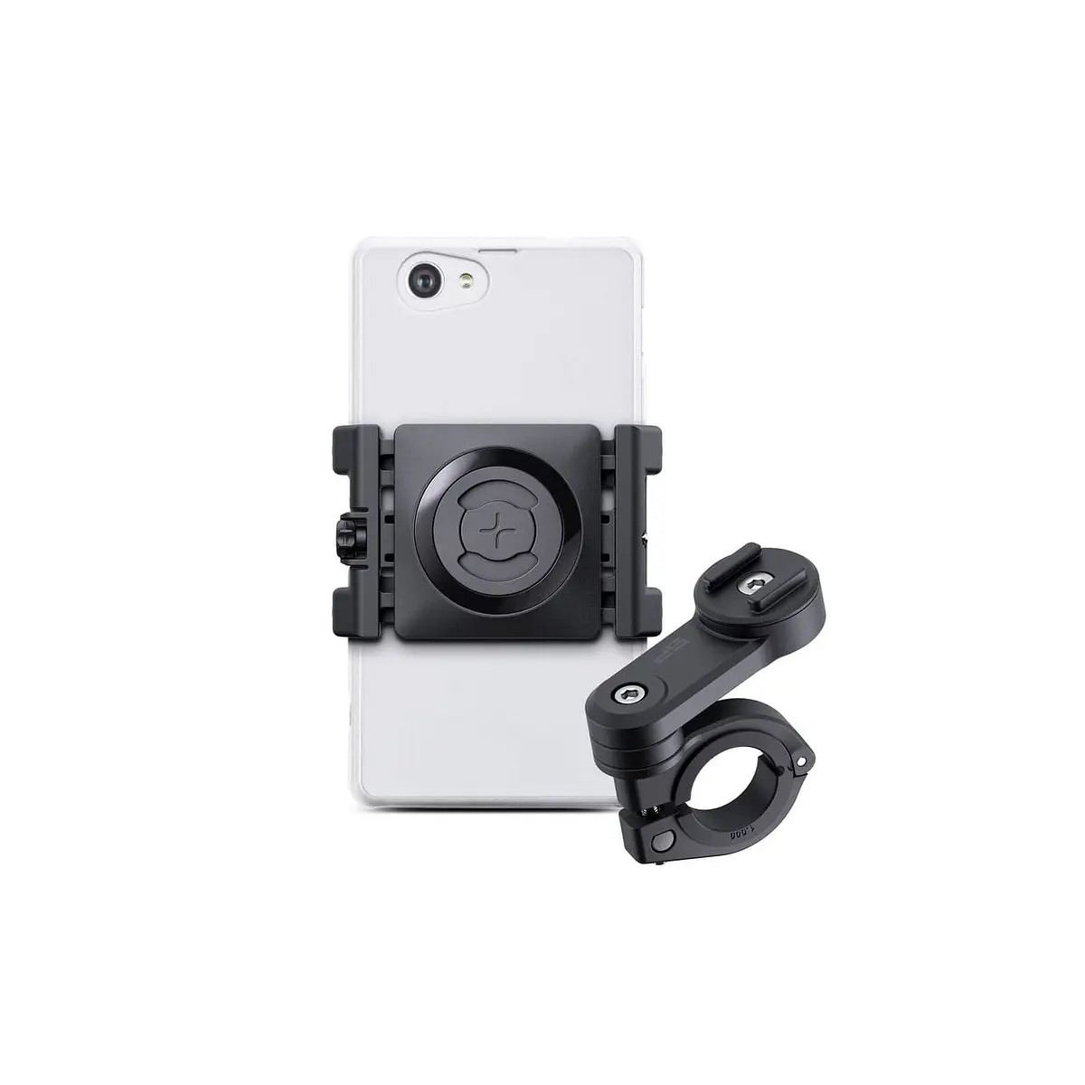 SOPORTE DE CELULAR PARA MOTO SP CONNECT MOUNT LT + STICKER UNIVERSAL