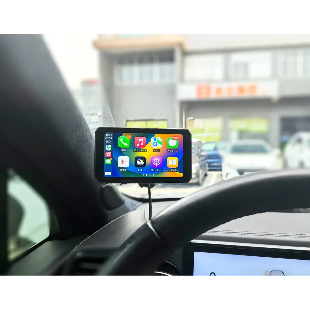 SOPORTE CON VENTOSA CHIGEE PARA AUTO CON ROTULA DE BOLA DE 1 ″