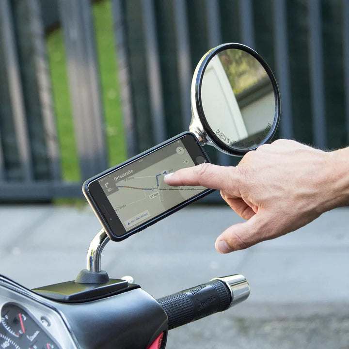 SOPORTE DE CELULAR PARA ESPEJO DE MOTO SP CONNECT MIRROR MOUNT