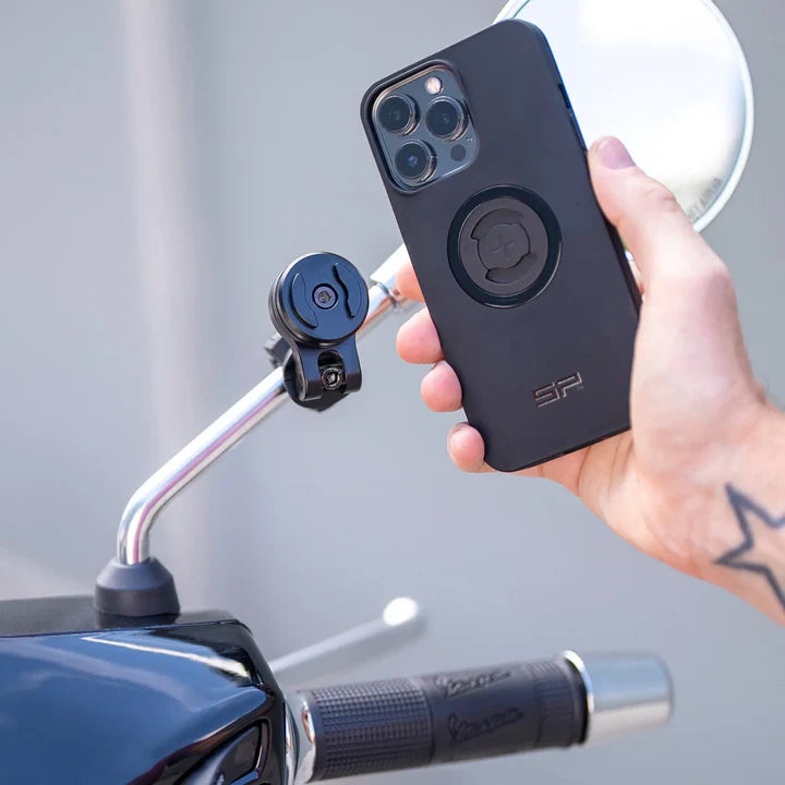 SOPORTE DE CELULAR PARA MOTO SP CONNECT MIRROR MOUNT PRO | MONTAJE PARA ESPEJO O TRANSVERSAL