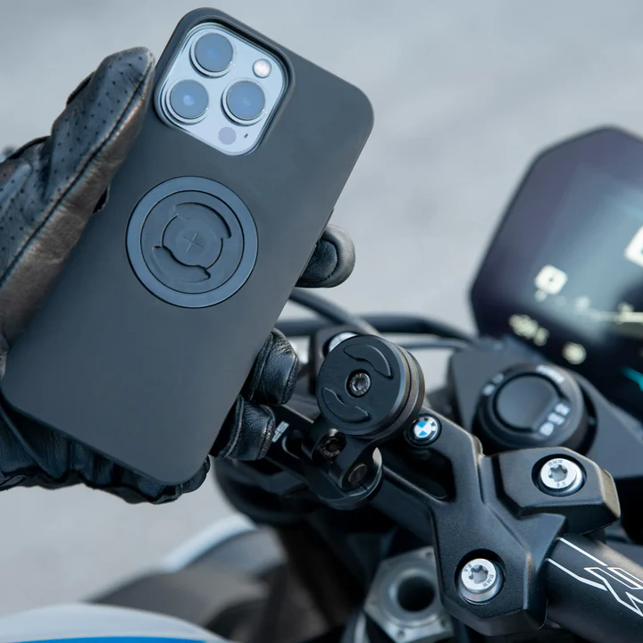 SOPORTE DE CELULAR PARA MOTO SP CONNECT BAR CLAMP MOUNT PRO | MONTAJE EN BRACKETS DE MANUBRIO