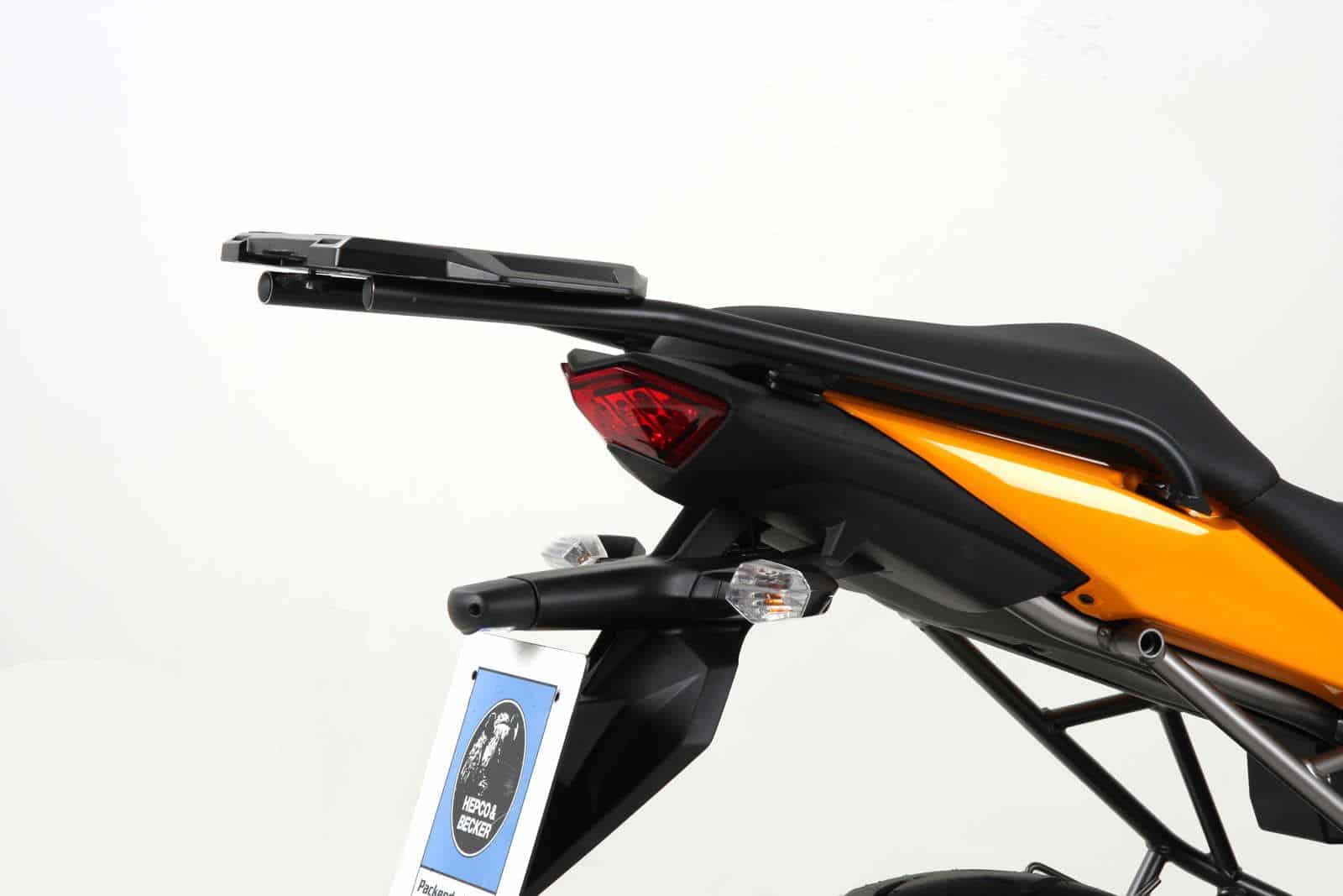 SOPORTE TOPCASE PARA KAWASAKI VERSYS 650 (2010-2014) NEGRO HEPCO & BECKER