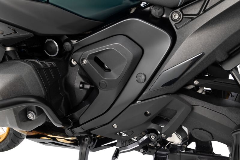 TAPONES DE CHASIS WUNDERLICH 8 PIEZAS NEGROS BMW R 1300 GS / R 1300 GS ADVENTURE