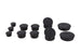 WUNDERLICH CHASSIS CAP SET (11 PIECES) BLACK FOR BMW