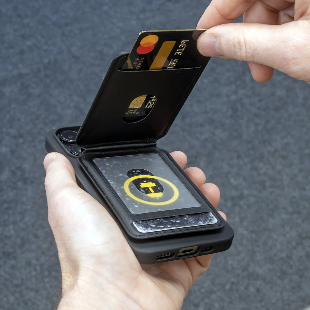 TARJETERO CON MONTAJE MÁGNETICO PARA CARCASA SP CONNECT CARD WALLET
