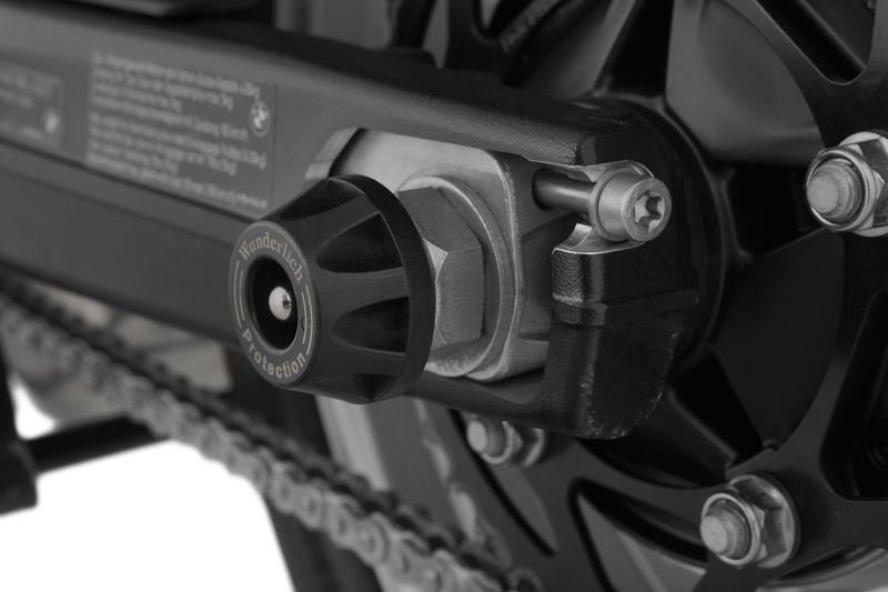 TOPE ANTICAÍDAS PARA RUEDA TRASERA BMW F 900 GS / ADV / F 850 GS / F 750 GS / S 1000 R / XR / RR  WUNDERLICH DOUBLESHOCK NEGRO